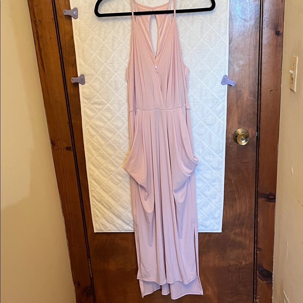 BCBGeneration Blush Pink Maxi Dress